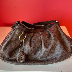 Gucci Brown Leather Women's Bag